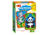 Sand Picture 2 in 1. Panda & Zebra