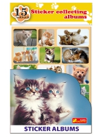 ALBUM OF STICKERS. CATS