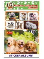 ALBUM OF STICKERS. DOGS